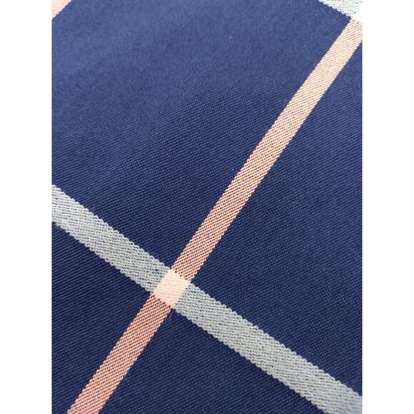 Rag & Bone Simone Cotton High Rise  Blue Plaid Slim Cropped Pants Size 4 - Picture 16 of 16